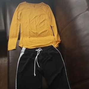 Long sleeve and joggers